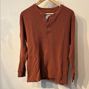 Covington Brown Long Sleeve Tee